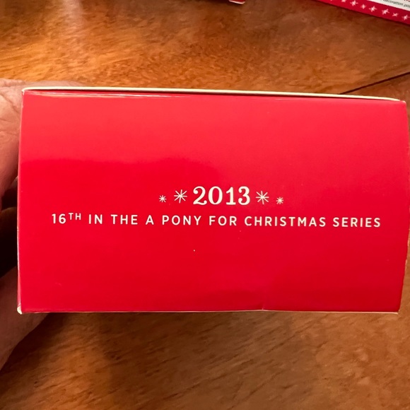 NIB Hallmark 2013 A Pony for Christmas keepsake ornament. 16th in the series. - Picture 3 of 11